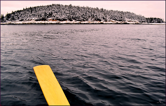 Approaching Hearns Island