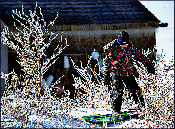 Prospect Ski Run with border
