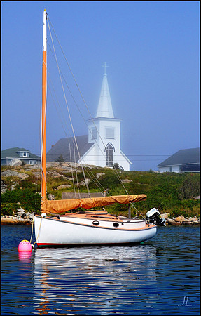 Minou and the Church w sig