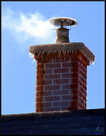 Even the Chimney with border