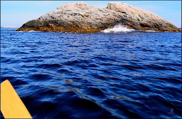 Approaching Outer Gull Rock