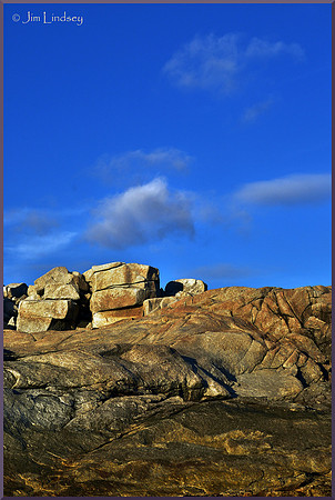 Last Light on the High Head w border DSC_0332