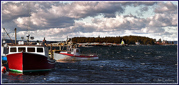 The Boats Off Paddy's Head w border DSC_0407