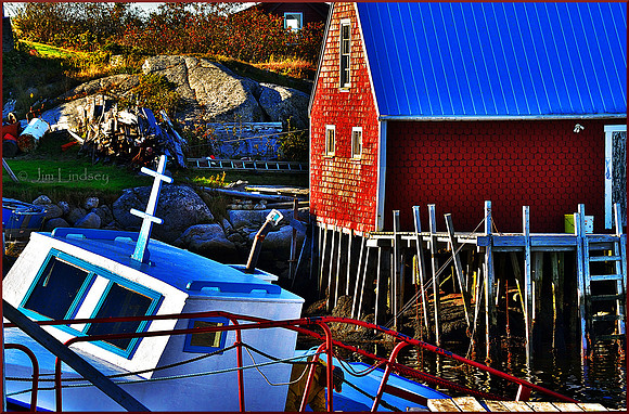 Late Afternoon in a Past Still Present w border DSC_0300