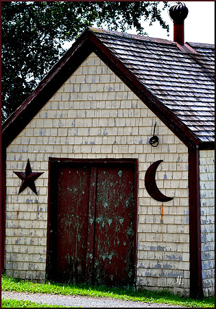 Abandoned outbuilding 2 w sig