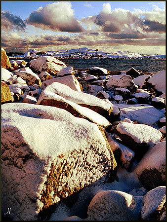 North Atlantic Winter Light w sig