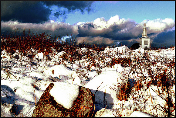 The Church Out of Time with border