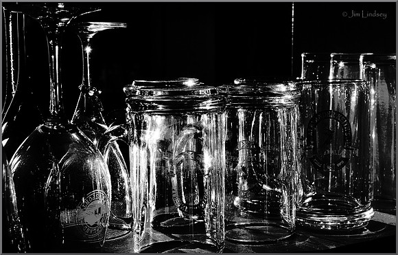 Glasses on the Shelf w border DSC_0356