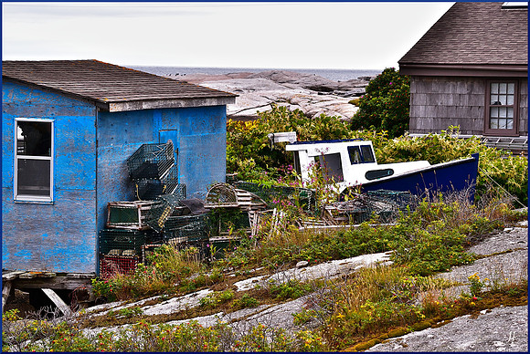 House, Boat, House and Ocean w sig DSC_0476