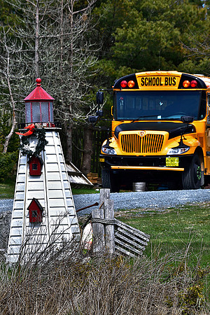School Bus and Lighthouse DSC_0930