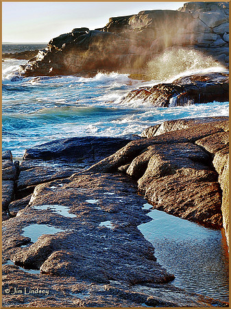 The Calm and the Commotion w border DSC_0509