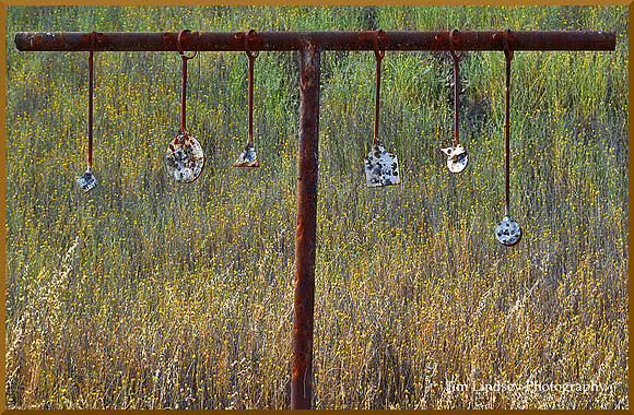 Targets at the Range w border DSC_0194