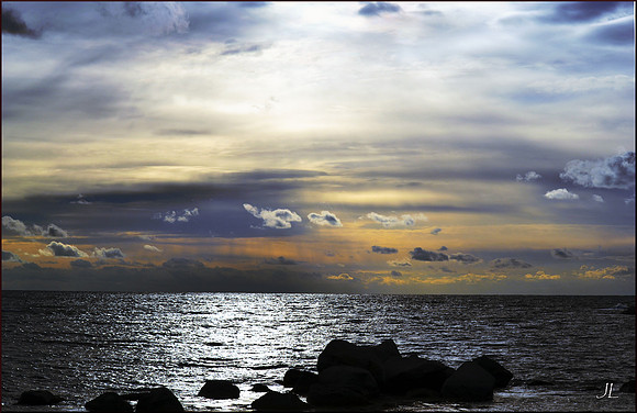 North Atlantic Sunset 1 w sig