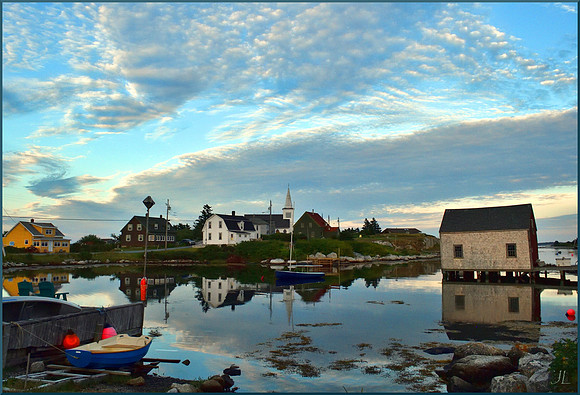 Natal Day Evening in the Village w sig DSC_1378