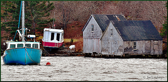The Fishing Past and Present w border DSC_0429