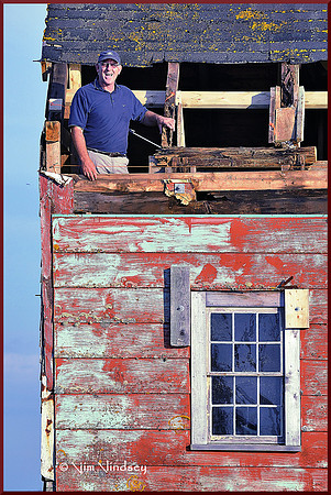 Dave Burns - On Top of the World w border DSC_0732