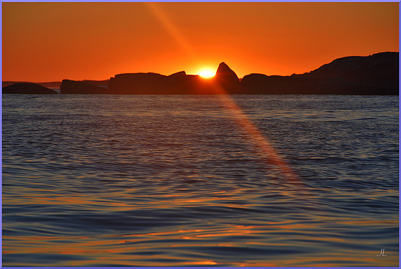 Summer Sunset On the Water w sig DSC_7386