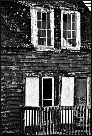 Peggy's Cove Stage BW DSC_0015