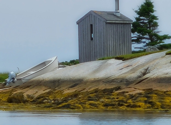 Boat and shed