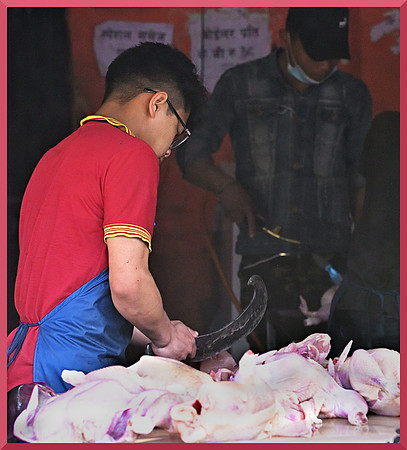 Chopping Chickens in Kathmandu DSC_3751