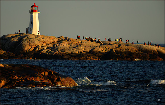 Peggy's Cove Crowd w sig DSC_1802