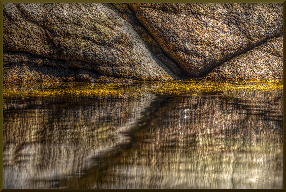 Granite Coast Reflection w sig-border for web DSC_7069