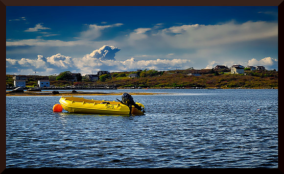 Yellow boat