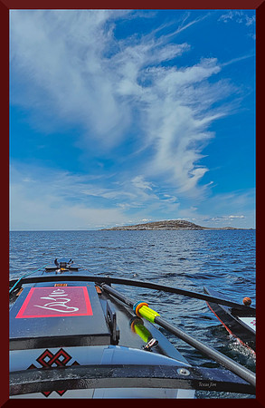Approaching Hopson Island
