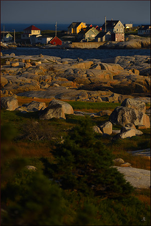 Peggy's Cove - the Village w sig DSC_1799